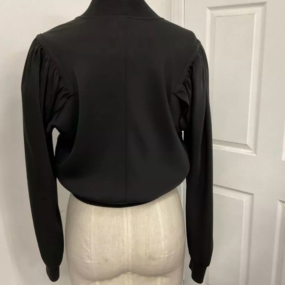Calvin Rucker Women's Black Pants & Jacket Set retail $675 - Picture 4 of 7